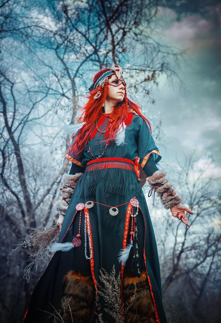 Girls in Slavic costumes underwear in Quanzhou