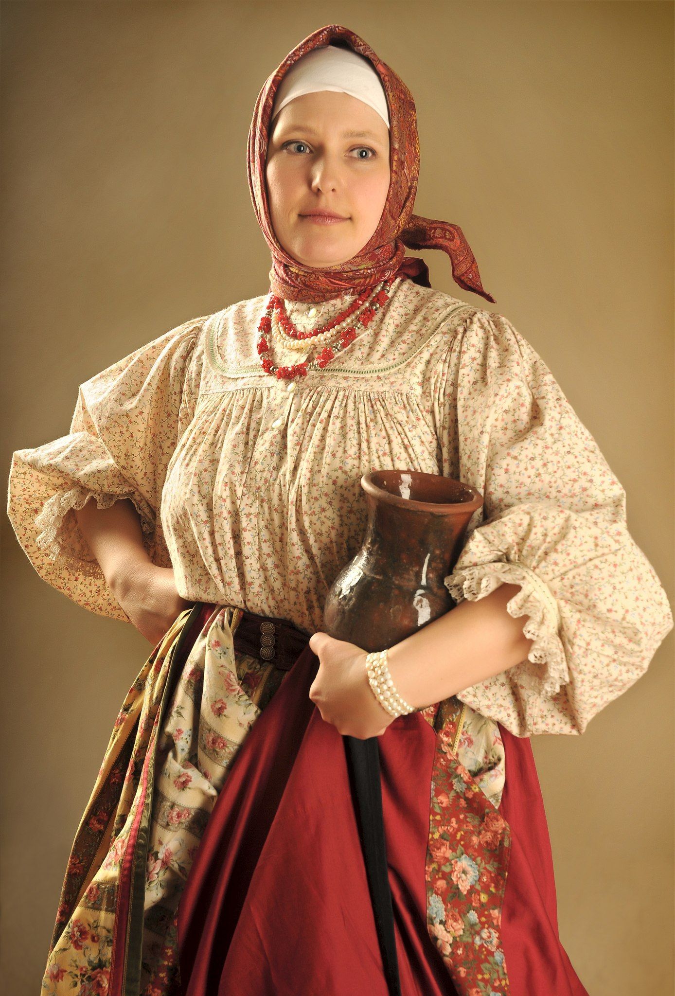 Girls in Slavic costumes in Quanzhou